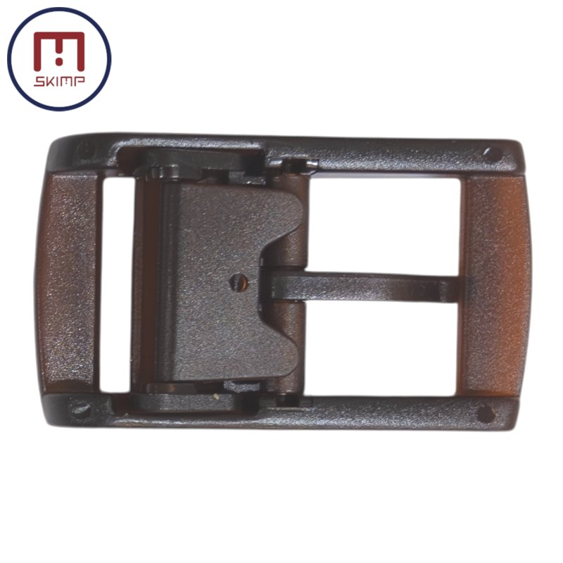 SKIMPベルト用 バックル 金属アレルギー対応 ブラウン (茶色)