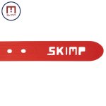 画像1: SKIMP シリコンラバーベルト ※帯のみ 単品販売 長さ約135cm 幅約3.4cm【赤 レッド】 (1)