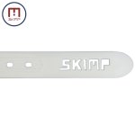 画像1: SKIMP シリコンラバーベルト ※帯のみ 単品販売 長さ約135cm 幅約3.4cm【白 ホワイト】 (1)