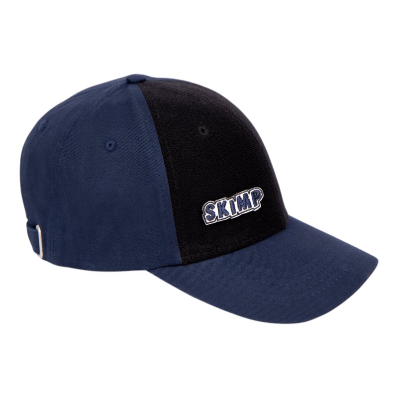 SKIMP 帽子 パッチ付【紺 ネイビー】