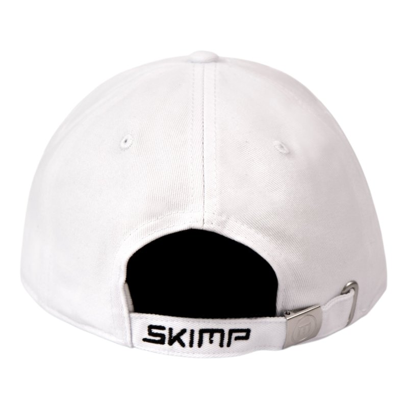 SKIMP 帽子 パッチ付【白 ホワイト】