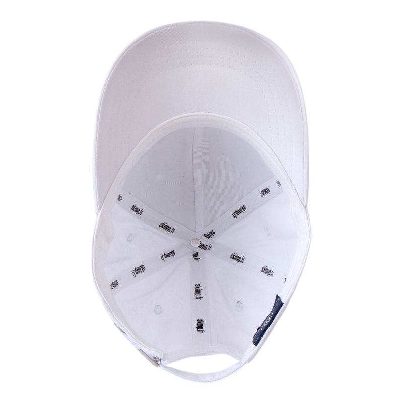 SKIMP 帽子 パッチ付【白 ホワイト】