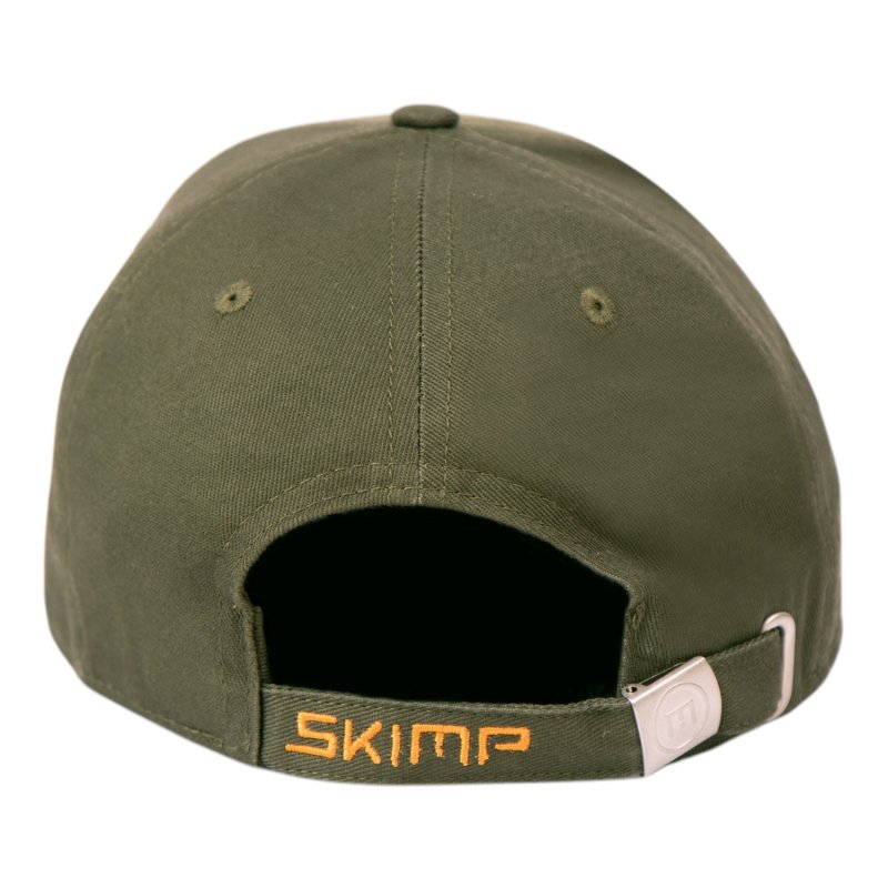 SKIMP 帽子 パッチ付【緑 カーキ】