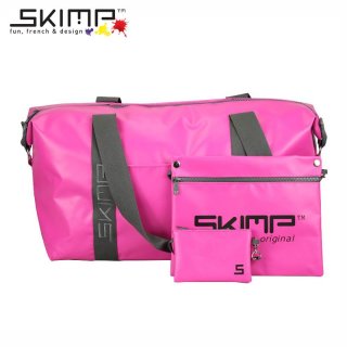 SKIMP ライトブルー　ボストンバッグ パンナム ボストンバッグ エクスプローラー ブルー ユニセックス