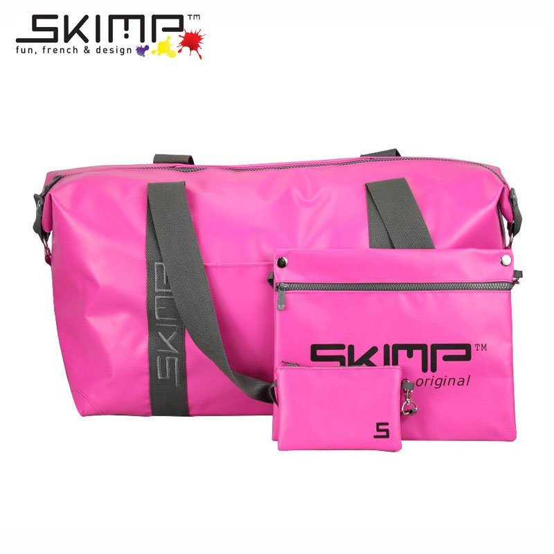 SKIMP ライトブルー　ボストンバッグ 大容量 防水 スポーツボストンバッグなら【SKIMP公式通販】