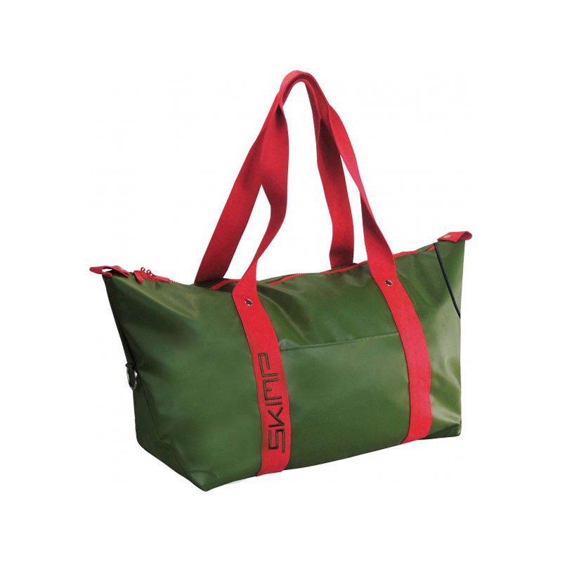 ボストンバッグカーキ3