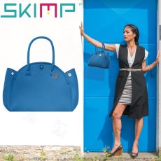 ウェットスーツ素材バッグ SKIMP ブルー (青)