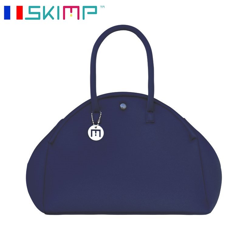 SKIMP ハンドバッグ 裏 ダークブルー (紺 青)