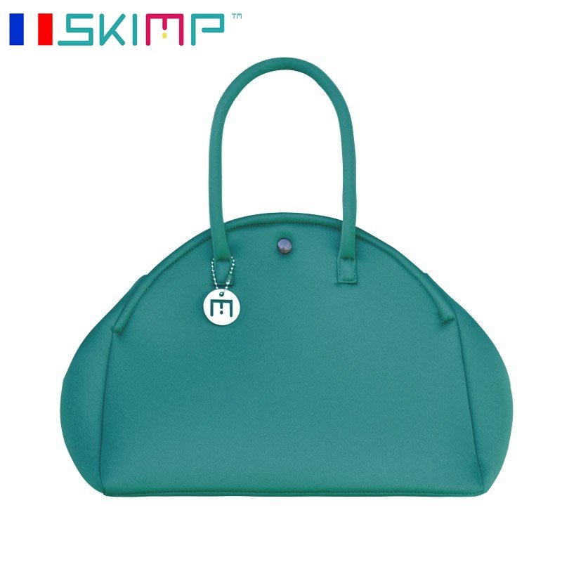SKIMP ハンドバッグ 裏 エメラルドグリーン