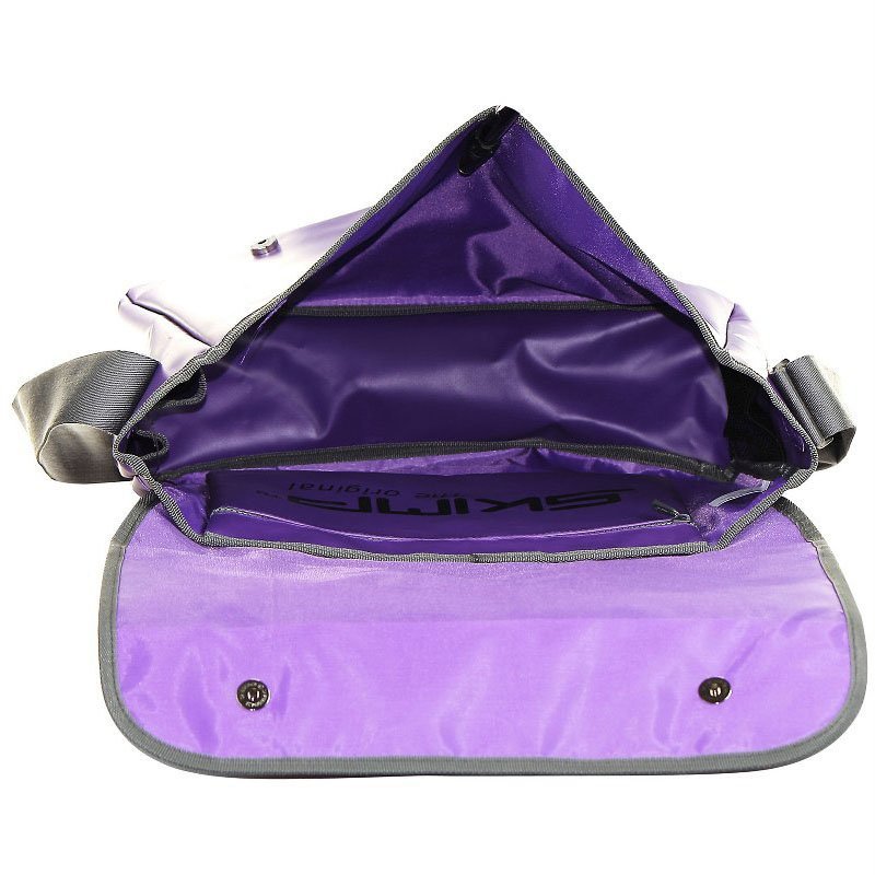 サイクリングバッグ 紫