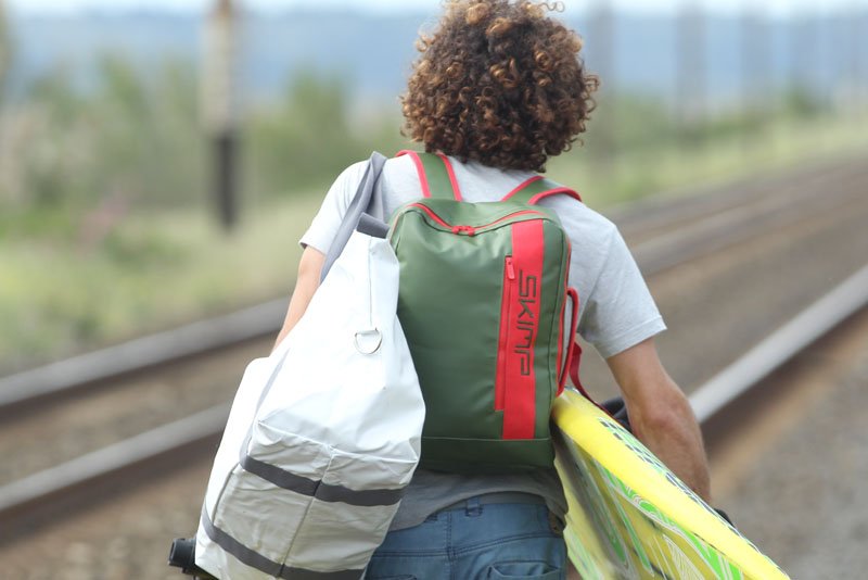 リュックサック　海や山に
