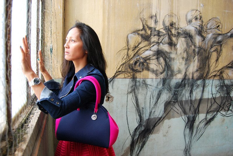 SKIMP軽量バッグピンク1