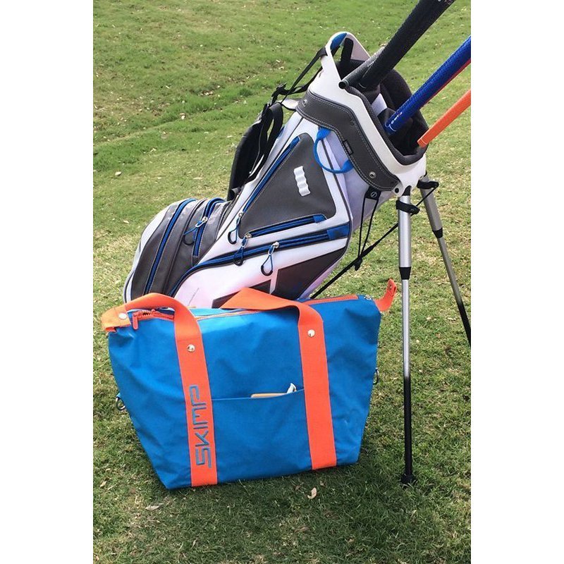 SKIMPゴルフボストンバッグブルー1