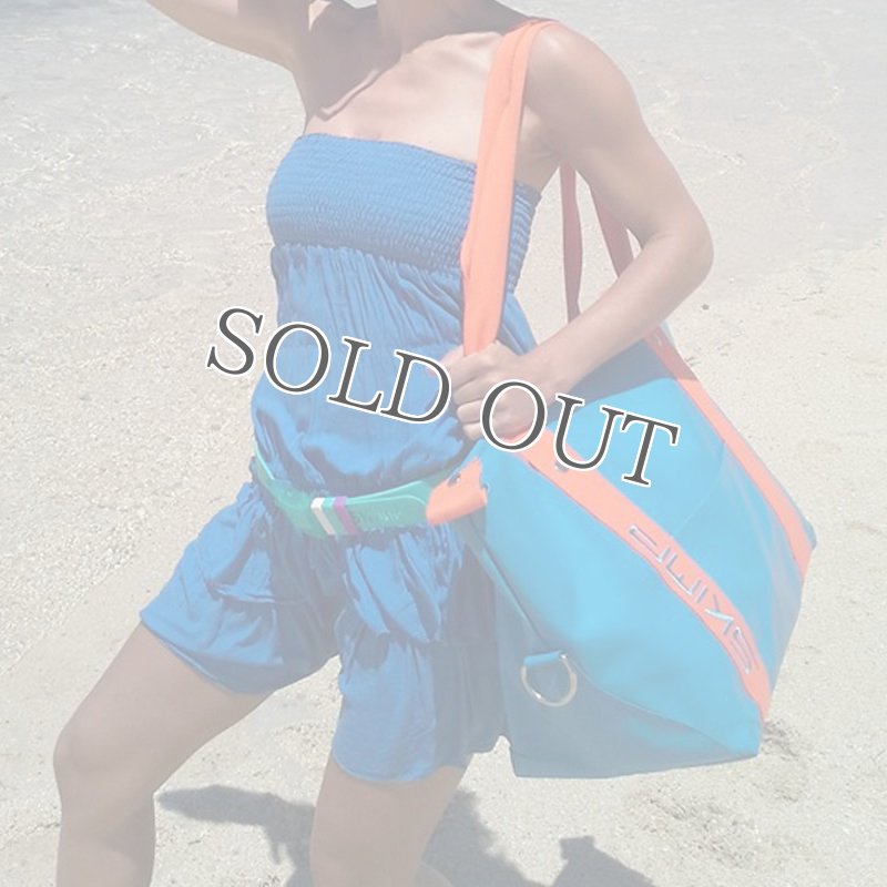 SKIMP海ボストンバッグブルー2