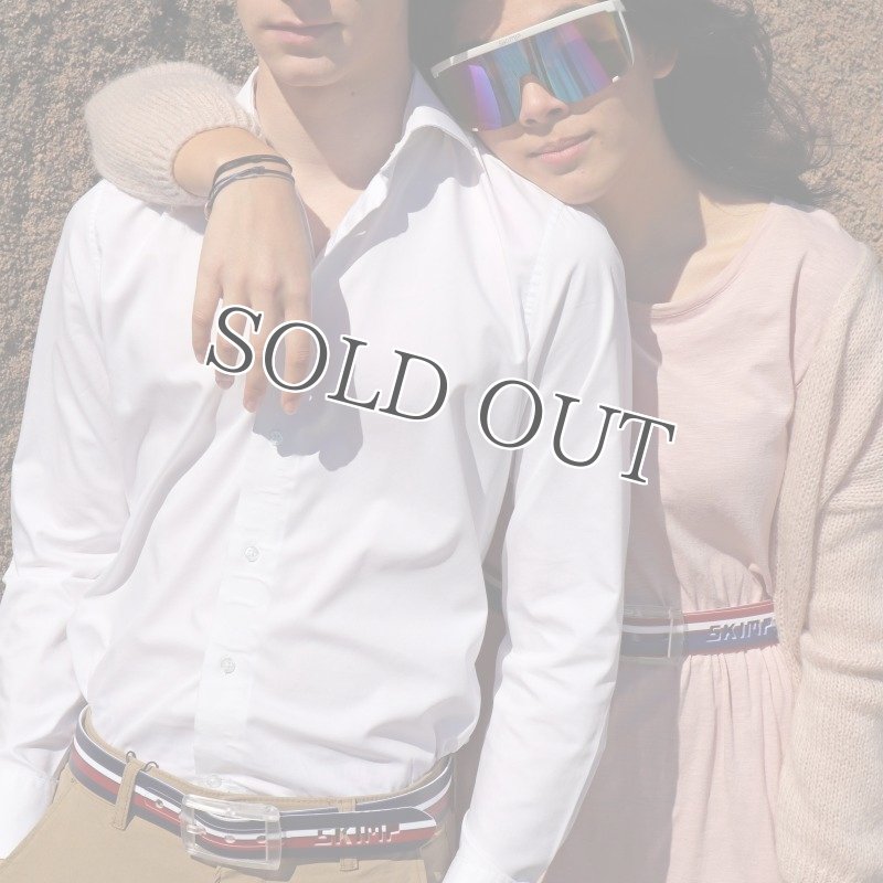 SKIMP金属アレルギーベルトコーデストライプ4