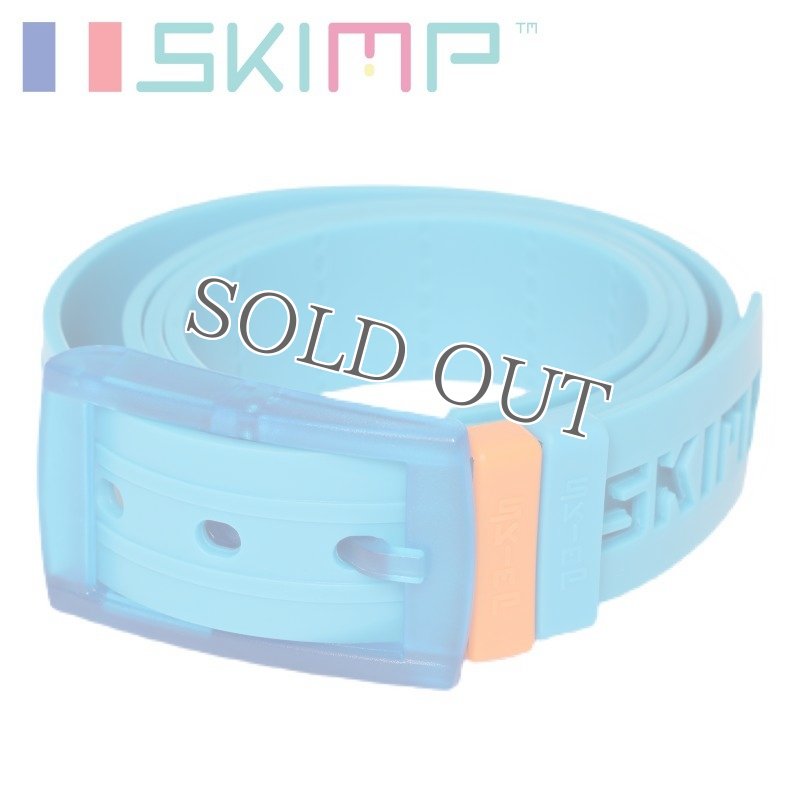 ラバーベルト　ブルー