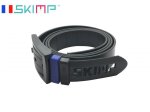 画像2: SKIMP シリコンラバーベルト メンズ レディース 長さ約135cm 幅約3.4cm【黒 ブラック】 (2)
