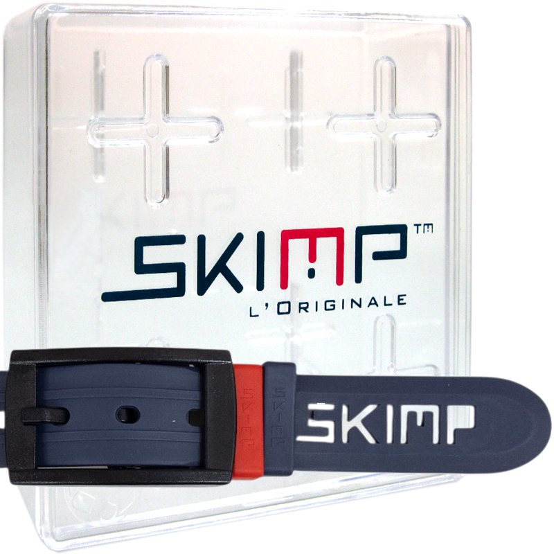 SKIMP ラバーベルト ダークブルー