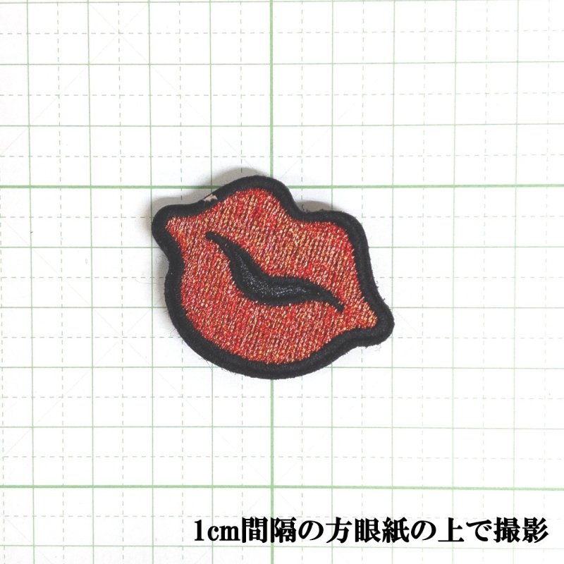 画像4: SKIMP帽子用 パッチ【唇】 (4)