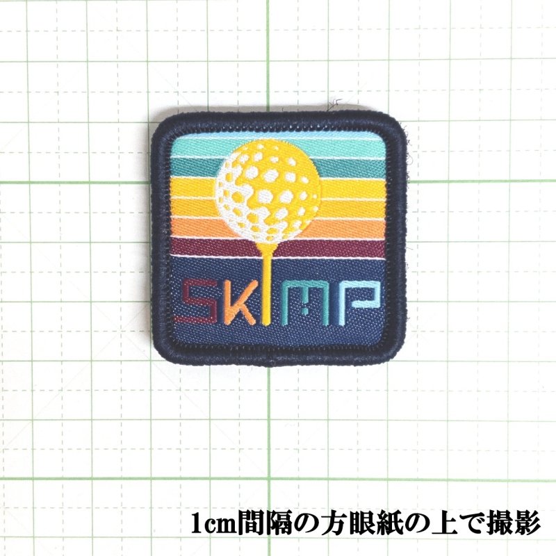 画像4: SKIMP帽子用 パッチ【SKIMPボール】 (4)