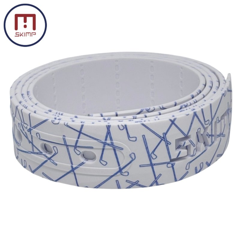 画像2: SKIMP プリントベルト ※帯のみ 単品販売 長さ約140cm 幅約3.4cmメール便可【スイングブルー】 (2)