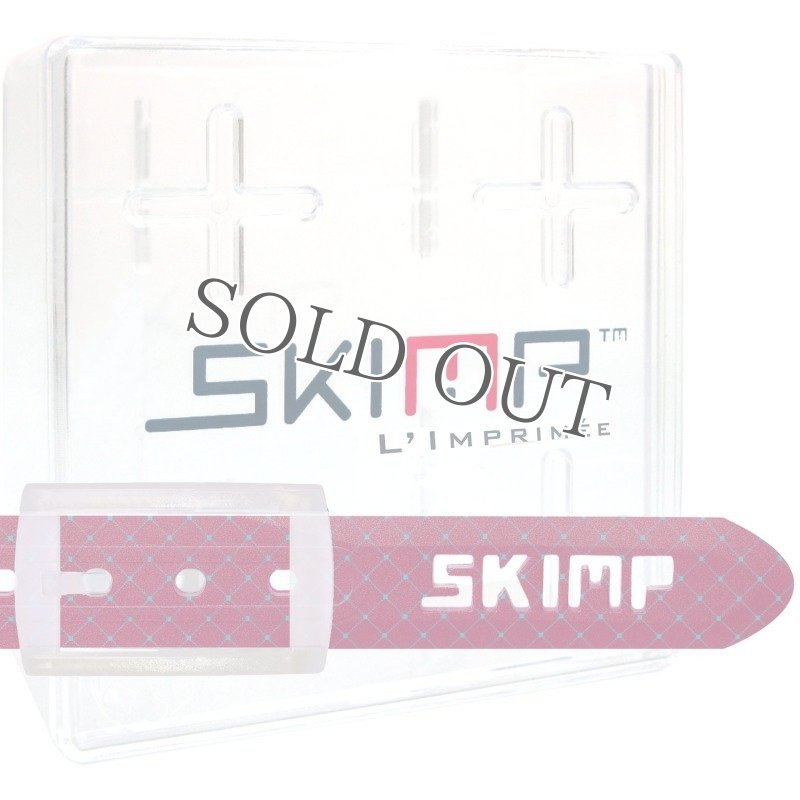 SKIMPラバーベルトステッチオールドピンク
