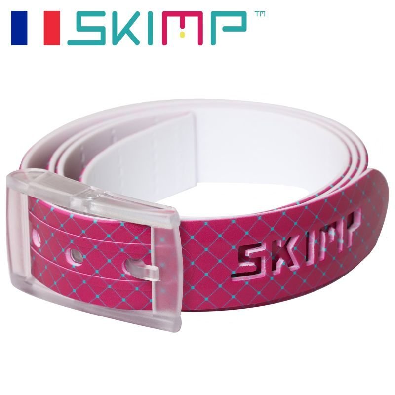 SKIMPプリントベルトステッチオールドピンク