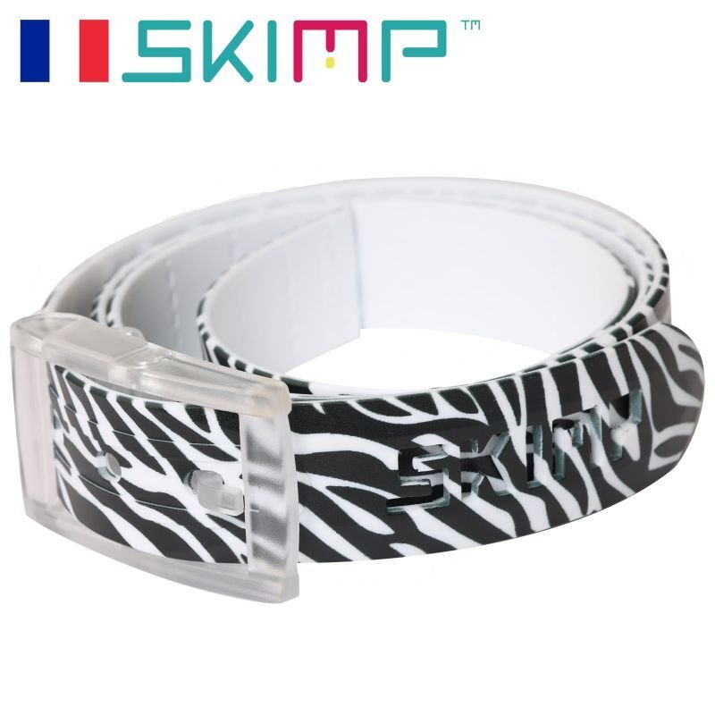 SKIMPプリントベルトゼブラ