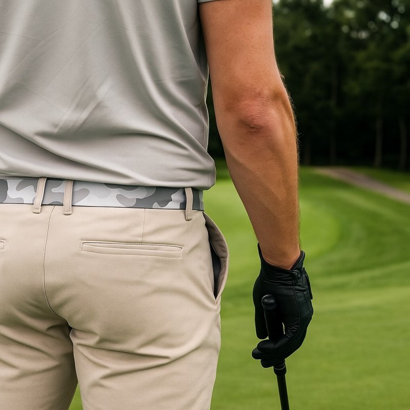 画像5: SKIMP プリントベルト メンズ レディース 長さ約140cm 幅約3.4cm【アーミーグレー】 (5)