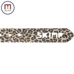 画像1: SKIMP プリントベルト ※帯のみ 単品販売 長さ約140cm 幅約3.4cmメール便可【ヒョウ】 (1)