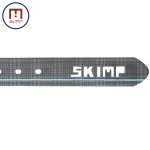 画像1: SKIMP プリントベルト グレンチェック ※帯のみ 単品販売 長さ約140cm 幅約3.4cmメール便可【PDG ブラック】 (1)
