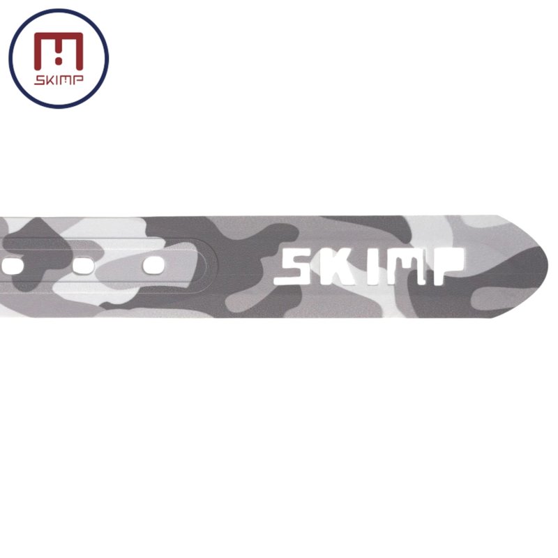 画像1: SKIMP プリントベルト ※帯のみ 単品販売 長さ約140cm 幅約3.4cmメール便可【アーミーグレー】 (1)