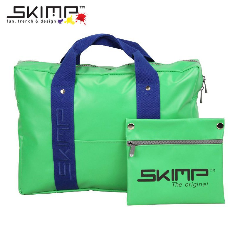 SKIMPハンドバッグ(ブリーフケース)グリーン1